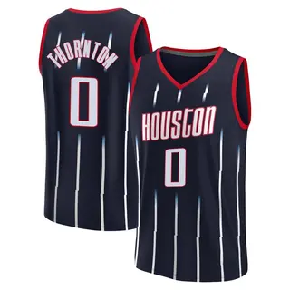 Men's Bruce Thornton Houston Rockets Navy 2021/22 Replica City Edition Jersey - Fast Break