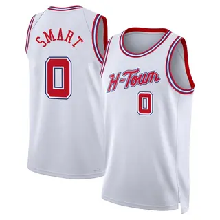 Youth Marcus Smart Houston Rockets White 2023/24 City Edition Jersey - Swingman